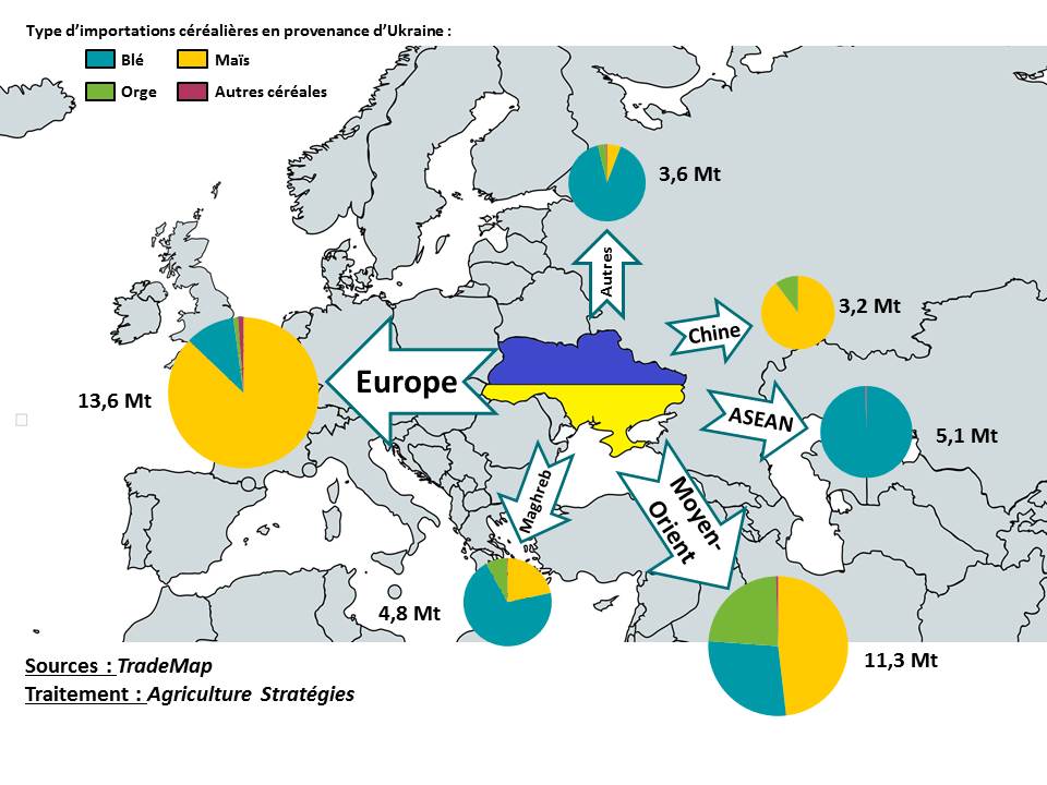 ukraine europe carte Exports Of Ukrainian Corn To The European Union A Misinterpretation Of The New Silk Roads Agriculture Strategies ukraine europe carte